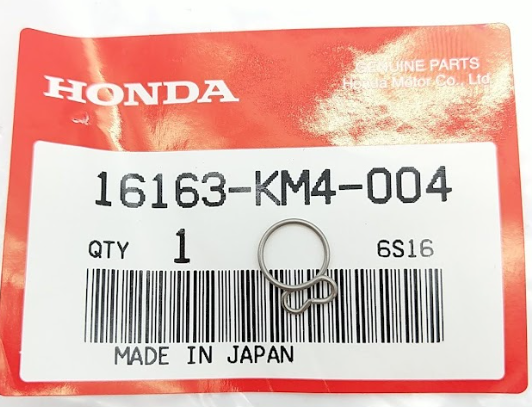 QTY 6 | 1982-2004 Honda OEM Carburetor Joint Tube Clamp 16163-KM4-004