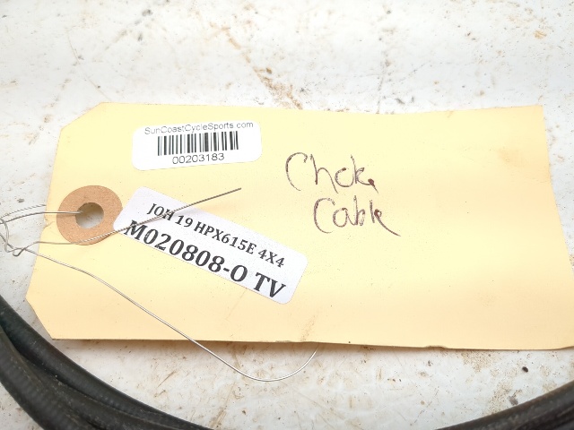 17-23 John Deere Gator HPX615E Front Choke Cable AM136094