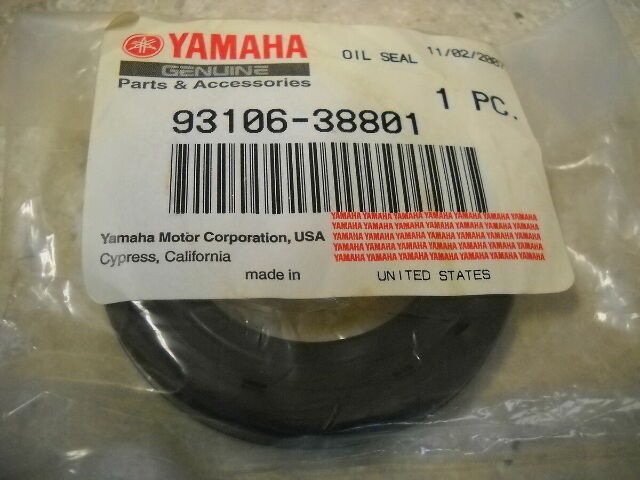 1985-2024 Yamaha NOS Rear Wheel Oil Seal YFM YXR YFZ YXZ 93106-38801