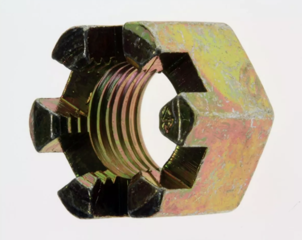 QTY 4 | 1985-2024 Polaris ATV UTV Snowmobile New OEM Castle Nut 7542438