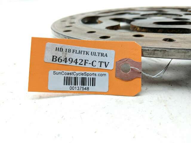 17-22 Harley FLHTK Electra Glide Ultra Limited Rear Disc Brake Rotor 41810-08B
