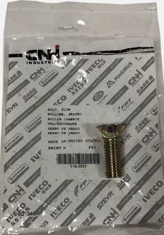 QTY 31 | CNH New Holland Carriage Bolt 419-3824 - Universal