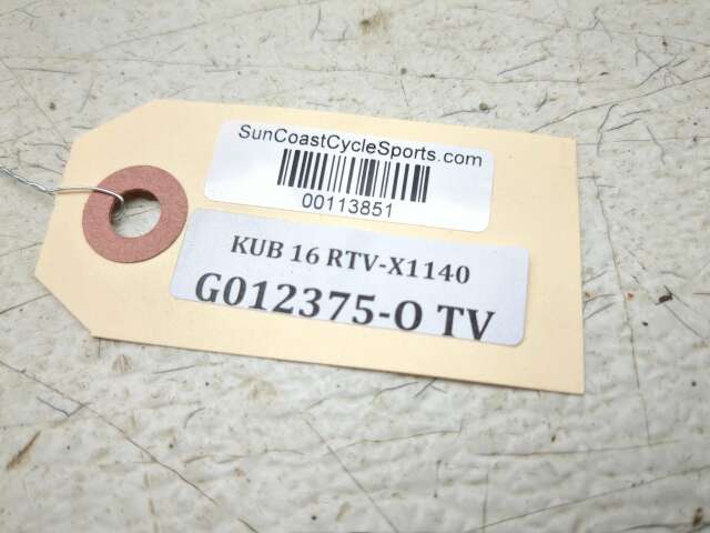 16 Kubota RTV X1140 Seat Bottom Cushion