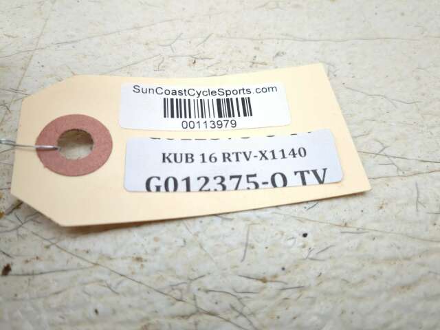 16 Kubota RTV X1140 Wheel Axle Spacer A