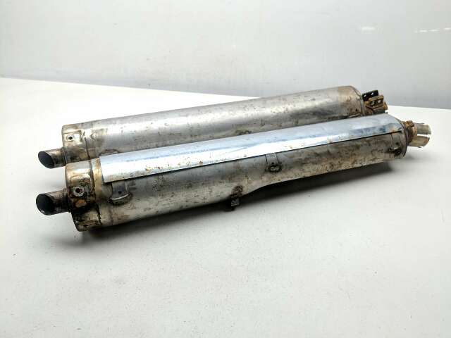 01-05 Honda Goldwing 1800 GL1800 Exhaust Muffler Silencer Cans Set