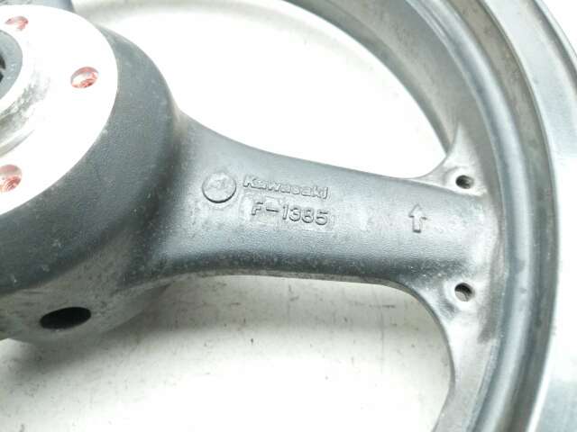 02 03 Kawasaki Ninja ZX9R ZX900 Front Wheel Rim Bent 17x3.50 | eBay