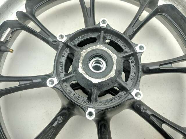09-17 Yamaha Midnight Star XVS950 Front Wheel Rim 18x3.50 STRAIGHT