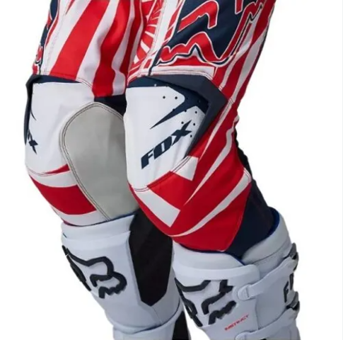 FOX RACING 180 Goat Motocross Pants Navy/White/Red Size 32 29626