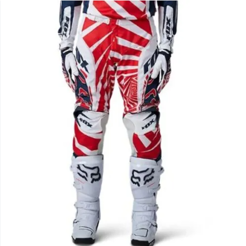 とと FOX RACING 180 Goat Motocross Pants Navy/White/Red Size 32 29626