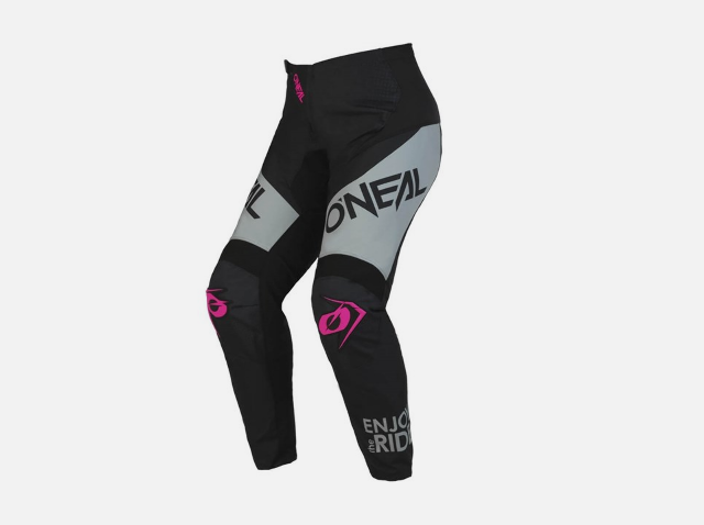 O'Neal Element Girls Racewear Pants Pink Black Grey YOUTH 24 E022