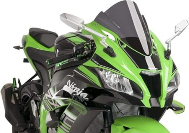 2016-2020 Kawasaki ZX-10R / RR Puig Racing Screen Dark Smoke