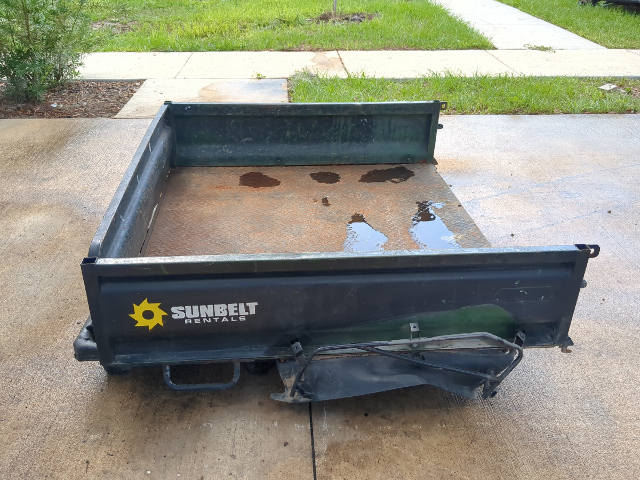 14-20 Kawasaki Mule 4010 4x4 Rear Trunk Cargo Bed Box Assembly | eBay