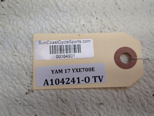 16-18 Yamaha Wolverine YXE700 Front Right Wheel Hub Disc Brake Rotor