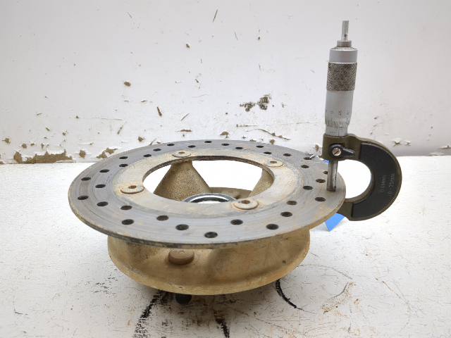 16-18 Yamaha Wolverine YXE700 Front Right Wheel Hub Disc Brake Rotor