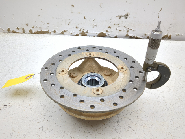 16-18 Yamaha Wolverine YXE700  Front Left Wheel Hub Disc Brake Rotor