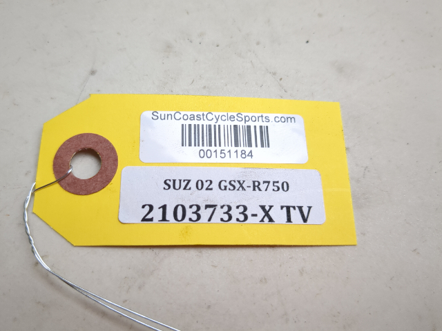 01-03 Suzuki GSXR 600 750 Gas Fuel Injectors