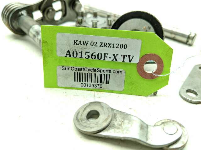 イチ 01-05 Kawasaki ZRX 1200 Engine Motor Shift Shifter Shaft Rod