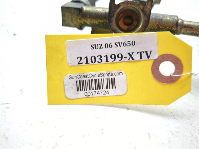 03-12 Suzuki SV650 Gas Fuel Injector Rail