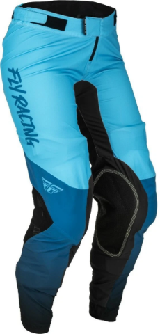 FLY RACING Womens Lite Pants Blue/Black Size 7/8 MX ATV UTV 376