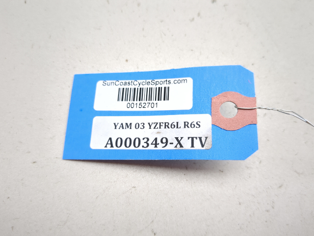 03-05 Yamaha YZF R6 Gas Fuel Injector Rail