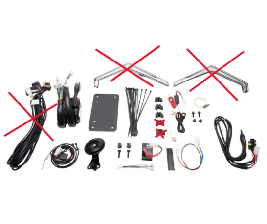 2019-2021 Polaris RZR XP 1000 Ryco Moto Horn Kit 7101A MISSING PARTS SEE PHOTO