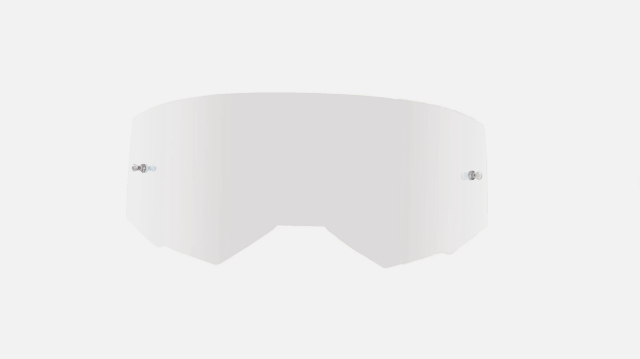 FLY RACING Adult Single Replacement Lens W/ Post Clear 37-5421