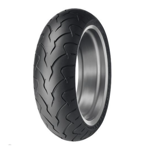 02-17 DUNLOP D207 180/55-18 Blackwall Rear Tire Harley-Davidson V