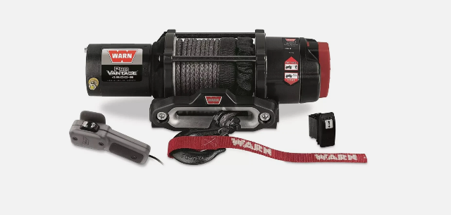 ガレージY WARN ProVantage 4500-S Winch 4500 lb. [S] Synthetic Rope ATV UTV
