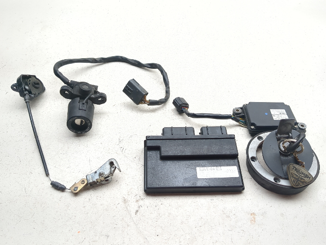 【専用】キャップ 12-15 Triumph Tiger Explorer Ignition Switch Cap And Key W/ ECU
