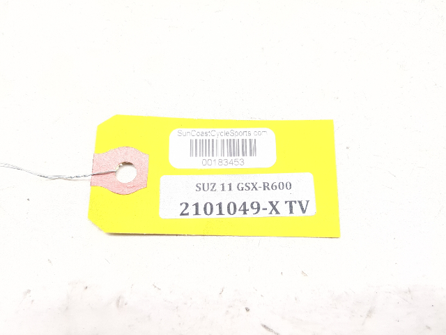 11-25 Suzuki GSXR 600 Intake Air Box Filter Cleaner