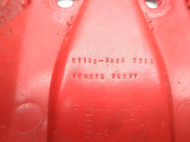 94-25 Honda XR650L Front Wheel Fender 61100-KN5A-6700