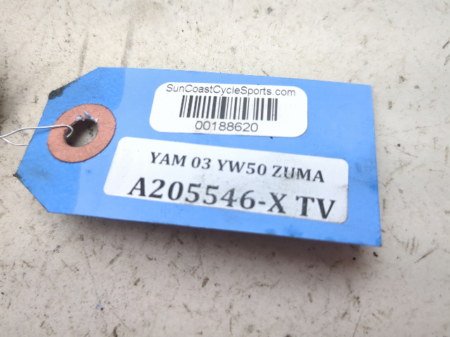 02-08 Yamaha Zuma YW50 Kickstart Kick Lever