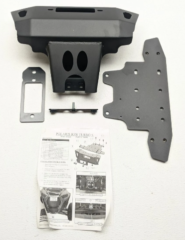 me 2018-2021 WARN Polaris RZR XP Turbo Winch Mount Kit OEM 101690 | eBay