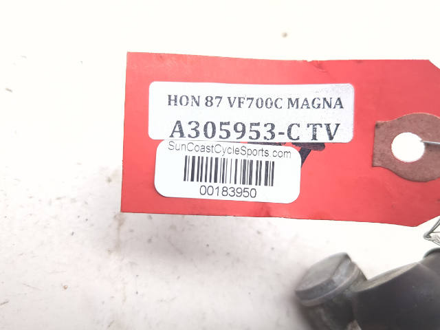 84-87 Honda VF700 Magna Front Left Driver Foot Peg W/ Shifter Pedal Linkage