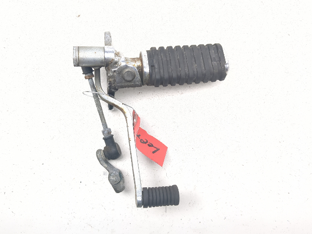 84-87 Honda VF700 Magna Front Left Driver Foot Peg W/ Shifter Pedal Linkage