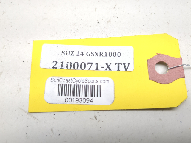 09-16 Suzuki GSXR 1000 Intake Air Box Filter Cleaner