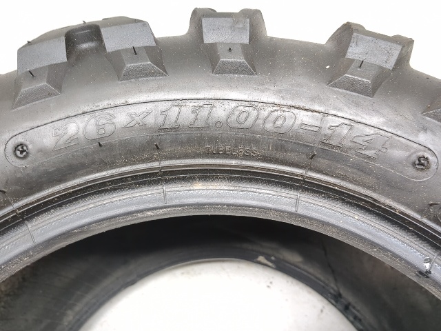 Front Rear Tire Set CST ABUZZ 26X11-14 26X9-14