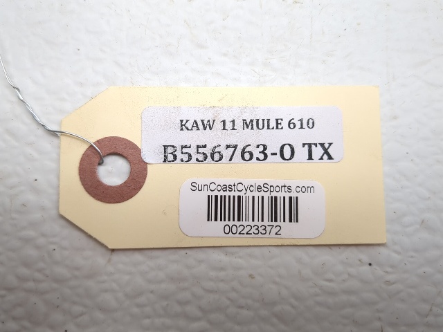 05-16 Kawasaki KAF400 Mule 610 Front Brake & Accelerator Pedal