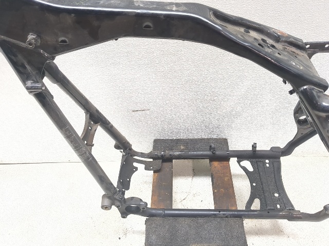 09-13 Harley Street Glide CVO FLHX SE Main Frame Chassis STRAIGHT SLVG