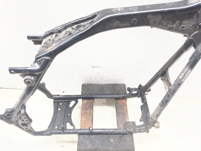 09-13 Harley Street Glide CVO FLHX SE Main Frame Chassis STRAIGHT SLVG