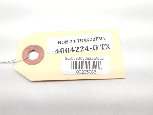 14-25 Honda TRX 420 FM1 Fourtrax Rancher Left Right Footrest Guard Bracket Pair