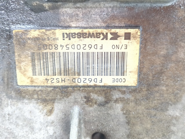 04-16 John Deere Gator HPX 4x4 Engine Motor Block FD620D-HS24