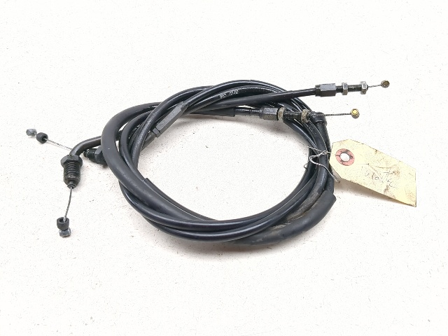 01-07 Aprilia Caponord ETV 1000 Front Pull Push Throttle Cable Set