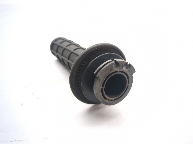09-14 Kawasaki KLX 250 Front Right Waffle Throttle Tube w/ Grip 46019-0010