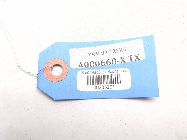 03-05 Yamaha YZF R6 Lower Intake Air Filter Housing Airbox 5SL-14411-00-00