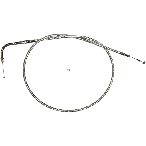 Magnum DS-34216 Sterling Chromite II Braided Idle Cable Harley-Davidson 96-17