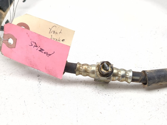 13-25 Yamaha Raptor YFM700R Front Brake Line Assembly SEIZED