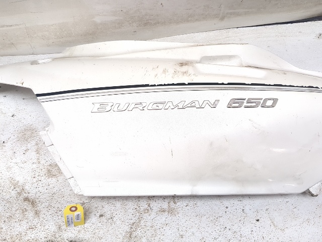 03-12 Suzuki Burgman AN650 Left Right Side Panel Fairing Set 47211-10G31-YC3