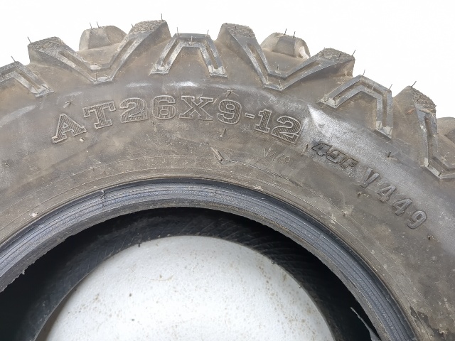 MASSFX Front Tire 26X9-12 Set