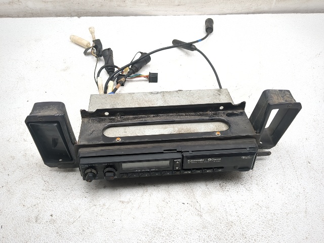 86-03 Kawasaki Voyager ZG1200 Front Radio Cassette Player Assembly 21179-1051